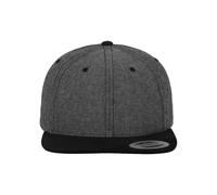 Snapback cap Flexfit Chambray-Suede Noir TU