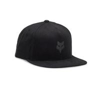 Fox Racing Snapback Hat - Fox Head - One Size - Black/Charcoal