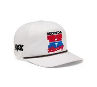 FOX Honda Snapback Cap, white