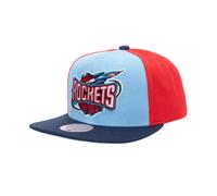 Snapback cap Mitchell & Ness On The Block Houston Rockets Bleu TU