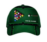 Snapback Cap Personalized Billiard Cap Classic Sport Cap Washed Baseball Cap for Women, Adult, Boys