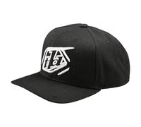 Snapback cap Troy Lee Designs Curved Noir TU