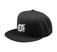 Snapback cap Troy Lee Designs Flat Bill Badge Noir TU