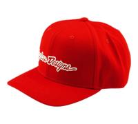 Snapback cap Troy Lee Designs Signature Rouge TU