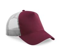 Snapback Trucker Baseball Cap Curved Peak Mesh Back Adjustable Retro Style Hat