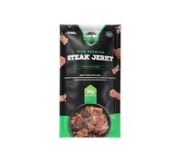 SNAPDOWN SNACKS - High Protein Jerky Original Meat Snacks with Flavorful Strips - Halal Beef steak Jerky Snacks Pack for Great Protein (12 Pack, Chinese Black Bean)