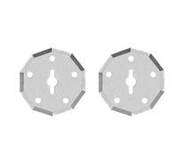 SnapFresh 2 Pack Replacement Rotary Blades 4V Cordless Electric Scissor Cardboard Cutter (1-1/2"), Compatible with ZipSnip Electric Scissors, Fits WX080L WX081L WX082L RC2600K RC2601 RC2602