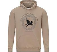 Snapit Camp Half Blood Hoodie - Demigod-Inspired Costume Top | Percy Jackson Books Inspired Greek Mythology Printed Hoodie for Adults & Kids | Mythical Hero Hoodie Sand