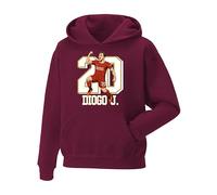 Snapit Diogo Jota 20 Hoodie - Retro Tribute Liverpool Fan Hoodie | Football 1996-2025 Inspired Unisex Pullover Jumper | Premium Quality Printed Hoodie Gift for Men, Women & Kids Wine