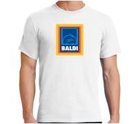 Snapit Funny Baldi Unisex T-Shirt for Adults | A Playful Twist on Style and Wit, Comfy & Cozy Blended Baldi Tee for Everyday Wear White