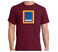 Snapit Funny Baldi Unisex T-Shirt for Adults | A Playful Twist on Style and Wit, Comfy & Cozy Blended Baldi Tee for Everyday Wear Wine