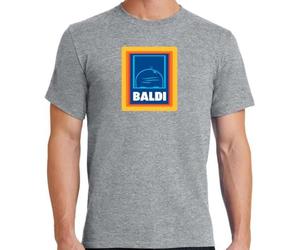 Snapit Funny Baldi Unisex T-Shirt for Adults | A Playful Twist on Style and Wit, Comfy & Cozy Blended Baldi Tee for Everyday Wear Grey