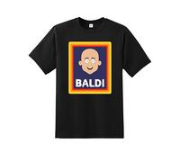Snapit Funny Baldi Unisex T-Shirt for Adults | A Playful Twist on Style and Wit, Novelty Slogan Bald Ironic Joke Blended Baldi Tee for Everyday Wear Black