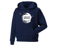 Snapit I Need More Space Hoodie, Quality Printed Astronaut Helmet Hoodie for Men, Women, and Kids, Best Gift for Space Lovers Navy