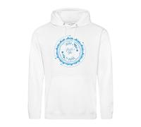 Snapit Legend of Zelda Sheikah Eye Symbol Hoodie - Stylish Unisex Hooded Top for Video Game Fans, Inspired Gamers of Breath of the Wild White