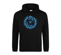 Snapit Legend of Zelda Sheikah Eye Symbol Hoodie - Stylish Unisex Hooded Top for Video Game Fans, Inspired Gamers of Breath of the Wild Black