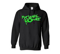 Snapit My Chemical MCR Romance Inspied Hoodies - Punk & Rock Music Band (as8, alpha, x_s, regular, regular, Black)