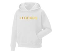 Snapit Norris Nuts Legends Kids Hoodie Premium Quality printed Unisex pullover hooded top for Kids Printed Kids Sweatshirt YouTube Boys Girls White