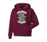 Snapit South Side Serpents Hoodie, Quality Printed Riverdale South Side Serpents Hoodie, Best Gift for Men, Women, and Kids Riverdale Fan Wine