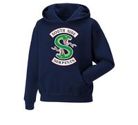Snapit South Side Serpents Hoodie, Quality Printed Riverdale South Side Serpents Hoodie, Best Gift for Men, Women, and Kids Riverdale Fan Navy