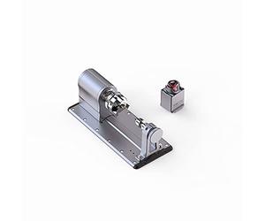 Snapmaker 2.0 Rotary Module Bundle, Rotary Module & Emergency Stop Button, Make in the 4th Dimension, Safer (A250 Rotary Module Bundle)
