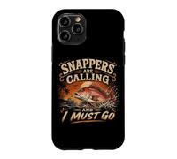Snappers Fish Are Calling Fish Lover Aquarium Angler Case for iPhone 11 Pro