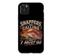 Snappers Fish Are Calling Fish Lover Aquarium Angler Case for iPhone 11 Pro Max
