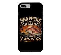 Snappers Fish Are Calling Fish Lover Aquarium Angler Case for iPhone 7 Plus/8 Plus