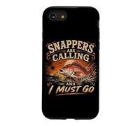 Snappers Fish Are Calling Fish Lover Aquarium Angler Case for iPhone SE (2020) / 7/8