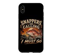 Snappers Fish Are Calling Fish Lover Aquarium Angler Case for iPhone XS Max