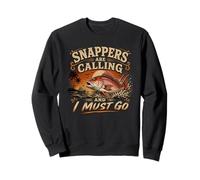Snappers Fish Are Calling Fish Lover Aquarium Angler Sweatshirt