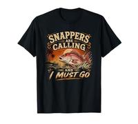 Snappers Fish are Calling Fish Lover Aquarium Angler T-Shirt