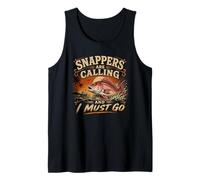 Snappers Fish are Calling Fish Lover Aquarium Angler Tank Top