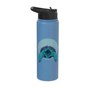 Snapping Turtle Mouth Shell Claws Motion Reptile Nature Stainless Steel Insulated Water Bottle