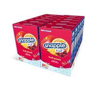Juicy Mixes Snapple Fruit Punch Powder Drink Mix - 12 Boxes of 6 Powder Sticks, 72 Sticks total | Zero Sugar | On-the-Go Hydration for Refreshing Beverages
