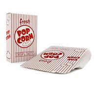 SNAPPY 3J Red and White Close Top Popcorn Boxes, 1.25 Oz, 100 Count