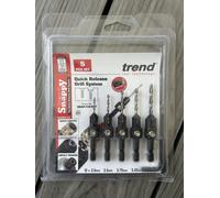 Trend SNAP/CS/SET Trend Snappy 5 pce Countersink Set