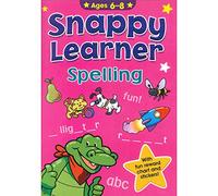 Snappy Learner: Spelling with fun reward chart & stickers (teach spelling help child development)