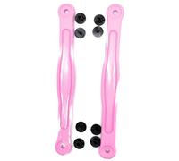 Snappy Straps for your Clogs or Croc, Pink/White Mix, 9"