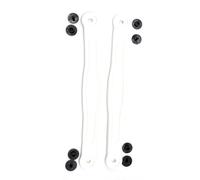 Snappy Straps for your Clogs or Croc, White, 8 inches