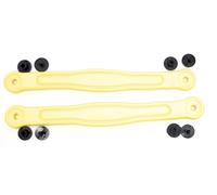 Snappy Straps for your Clogs or Croc, Yellow, 9"