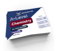 SnapRevise A-Level Chemistry Flashcards Pack 1