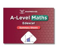 SnapRevise A-Level Edexcel Maths Summary Sheets