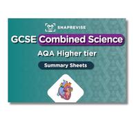 SnapRevise GCSE AQA Combined Science Higher Summary Sheets