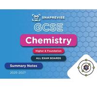SnapRevise GCSE Chemistry Summary Notes
