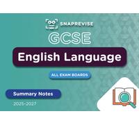 SnapRevise GCSE English Language Summary Notes