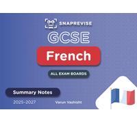 SnapRevise GCSE French Summary Notes