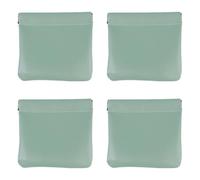 Snaps Closure Organizers Pouches, Small Women Leather for Purse, Minis Makeup Bag for Cosmetics Headphones Jewelry Small Women Leather Headphones Purse Accessories