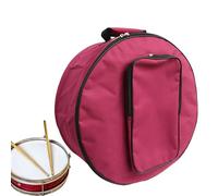 Snare Drum Bag,Zippered Storage Bag for Snare Drum - Reusable Drumsticks Protective Bag, Handheld Storage Cases with Side Pocket for Music Books