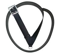 Snare Drum Cross Belt Shoulder Strap, Black, Brown, White Adjustable Free Size Marching Band Drum Harness for Adults, Unisex One Size Leather Percussion Drumline Sling Strap for Parade